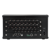MGD32 Console de mixage numérique professionnelle à 32 canaux avec interface AES67 16IN/8OUT Stage Box Kit d'enregistrement USB en plastique