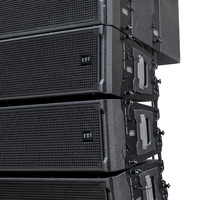 Enceinte Line Array Professionnelle Intérieure et Extérieure Double 8/10 Pouces 820W 3280W avec Crossover Passif 2 Voies