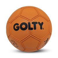 كرة يد مطاطية GOLTY HR-1000 مقاس 1 بوزن 290-330 جرام ومحيط 500-520 ملم، ذات ارتداد مثالي ومقاومة للعوامل الجوية