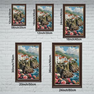 Marco Dorado con Diseño de Madera de 24x36 con Frase Inspiradora para el Dormitorio de Niñas - Product Image 2