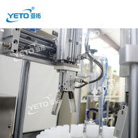 Machine de remplissage semi-automatique YETO 100ml 150ml 250ml 350ml en acier inoxydable pour liquides parfumés et cosmétiques en bouteille