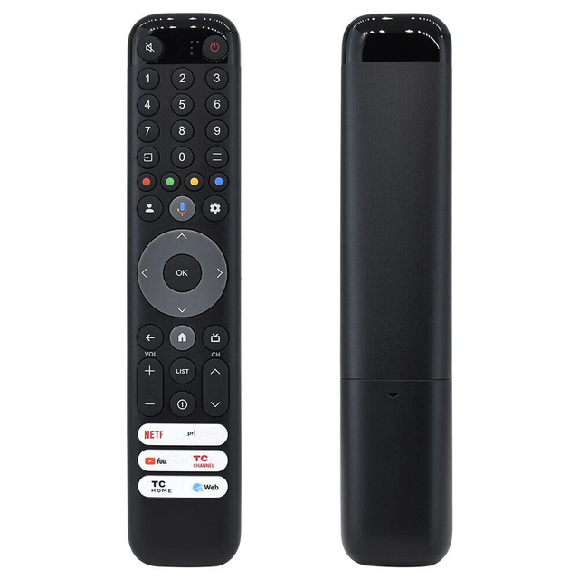 New RC833 GUB1 433 MHz Fixed Code Voice Remote Control for TCL Smart TV C645 P745 C745 LC645 65C745