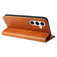 Funda Tipo Cartera de Cuero PU Premium para Samsung S24 - Funda con Soporte para Teléfono, Ranuras para Tarjetas, Cierre Magnético y Protección Contra Impactos