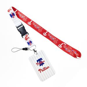 Nouveau gros de haute qualité 30 MLB équipe de Baseball ligue majeure Club boucle longue lanière de téléphone portable Polyester avec porte-carte <span class=keywords><strong>d</strong></span>'identité - Product Image 3