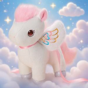 Con Ngựa Trắng đồ chơi sang trọng tùy chỉnh Anime <span class=keywords><strong>Plush</strong></span> Pet nhồi đồ chơi giá rẻ sang trọng nhà sản xuất sang trọng Nhà cung cấp sang trọng với linh hoạt OEM/ODM dịch vụ - Product Image 1
