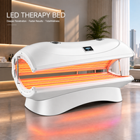 Série Sunglor Therapy, 4 longueurs d'onde, 633 nm, 660 nm, 850 nm, 940 nm, lit de thérapie infrarouge pour tout le corps, thérapie LED par lumière rouge