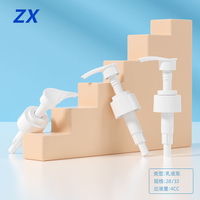 Nouvelle conception de bouchon en plastique 24/410 28/410, distributeur de liquide écologique portable, pompe à lotion gauche-droite pour le lavage des mains