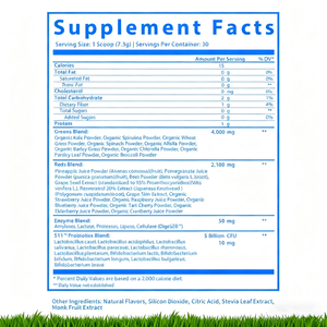 OEMメーカー直接販売カスタムグリーンとレッドパウダー純粋な植物性タンパク質粉末自社ブランドホット販売 - Product Image 2
