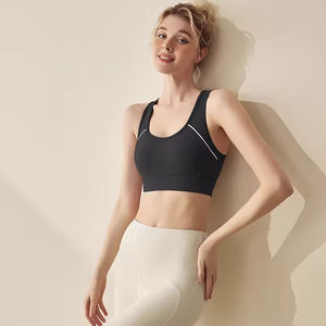 Sujetador Deportivo de Tenis Personalizado, Nuevo, al por Mayor, de Alta Elasticidad, para Fitness, con Absorción de Humedad y Antichoque, de Poliamida - Product Image 1