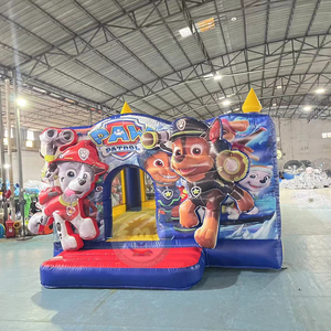Venta caliente tobogán inflable 2024 inflable Paws <span class=keywords><strong>Patrol</strong></span> Casa <span class=keywords><strong>de</strong></span> rebote inflable con tobogán - Product Image 2