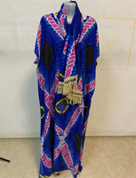 Robes maxi imprimées décontractées pour femmes africaines, vêtements de mode grande taille pour femmes musulmanes