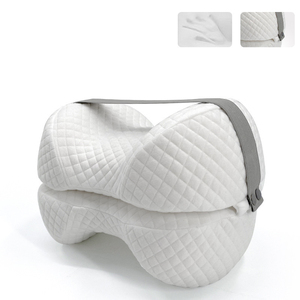 <strong>Knee</strong> <strong>Pillow</strong> Memory Foam Orthopedic Contour Leg Wedge <strong>Pillow</strong> Ergonomic Support for Back, Hip, <strong>Knee</strong>, <strong>Sciatica</strong> Pain Relief - Product Image 2