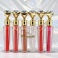 Gloss à Lèvres Végétalien 2,5 ml en Gros, Étiquette Privée Pailleté Mat Changeant de Couleur, Rouge à Lèvres Liquide Nude, Maquillage Personnalisé LOGO