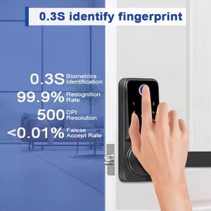 Có thể tháo rời Bàn phím căn hộ tuya tùy chọn Nhỏ kỹ thuật số thông minh mini an toàn Keyless hệ thống nhập cuộc sống thông minh xử lý khóa cửa - Product Image 5
