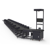 Máquina Clasificadora Multicanal para Almacenes Logísticos, Sistema Clasificador Automático de Cinta Transportadora, Línea Industrial de Alta Velocidad