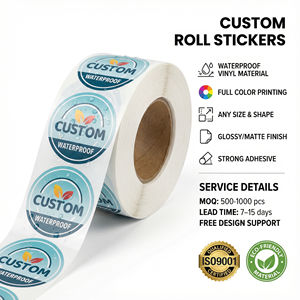 Etiqueta Adhesiva de Vinilo Impermeable Personalizada, Impresión en Dorado, para Envases de Café y Cosméticos - Product Image 6