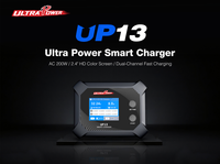 2025 nouveau chargeur de batterie RC UP13 prise en charge 2-8S LiPo/LiHV charge de batterie AC200W 10A pour accessoire de Drone FPV