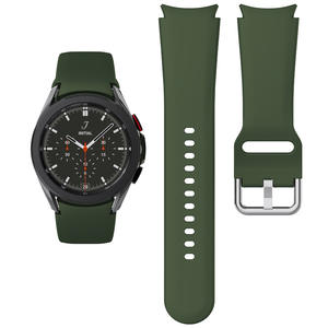 Correa de reloj de 20mm para <span class=keywords><strong>Samsung</strong></span> Galaxy Watch <span class=keywords><strong>4</strong></span> <span class=keywords><strong>Classic</strong></span> 46mm <span class=keywords><strong>42mm</strong></span>, pulsera deportiva de silicona para reloj inteligente Galaxy Watch <span class=keywords><strong>4</strong></span> 44mm 40mm - Product Image 4