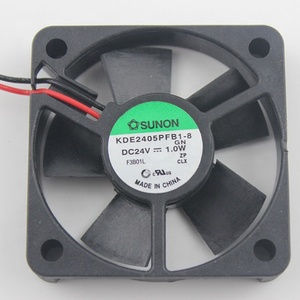 Fan, Hot Bán <span class=keywords><strong>KDE2405PFB1</strong></span>-<span class=keywords><strong>8</strong></span> <span class=keywords><strong>Dc24v</strong></span> <span class=keywords><strong>1.0W</strong></span> 50*50*10Mm 2 Dây Quạt Trục Mới - Product Image 1