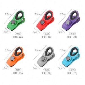 Clips Magnéticos para Bolsas, Ecológicos, Flexibles, de Plástico, para Refrigerador, Cierres Magnéticos para un Almacenamiento Seguro, Gran Venta - Product Image 2