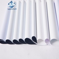 Bâche publicitaire numérique JLM en PVC 260g, imperméable et anti-UV, pour impression extérieure