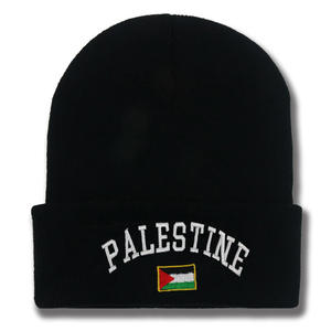 CCY Personnalisé Accepter Vente en Gros Drapeau Palestine Bonnet Chapeaux Keffiyeh Bonnet Drapeau National Bonnet pour Casquette Unisexe - Product Image 1