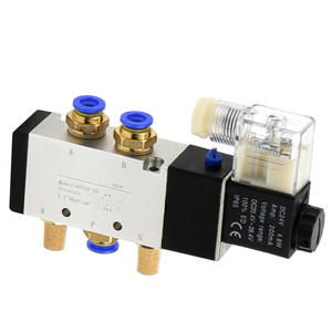 Vanne solénoïde haute température 4V310-10 220V à deux positions et cinq voies, vanne directionnelle 24V/12V CC/CA - Product Image 2