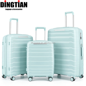 Lot de 3 ou 5 valises rigides en polycarbonate PP avec serrure TSA, grandes tailles 28 et 32 pouces, pour bagages de voyage à enregistrer - Product Image 2