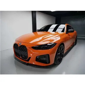 CHINA Fabricante Metallic Flame Orange Auto Body 6,5 Mil Full Car Foil Vinyl Wrap Color Changing Vinyl Wrap