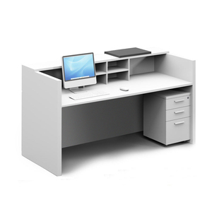 Hôtel Design moderne Salon <span class=keywords><strong>de</strong></span> beauté en bois Comptoir <span class=keywords><strong>de</strong></span> <span class=keywords><strong>réception</strong></span> Bureau blanc <span class=keywords><strong>Table</strong></span> <span class=keywords><strong>de</strong></span> <span class=keywords><strong>réception</strong></span> - Product Image 6