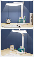 Lámpara de Escritorio LED de Diseño Moderno para Decoración de Oficina, Ajustable, Inalámbrica, con Cable, Enchufable