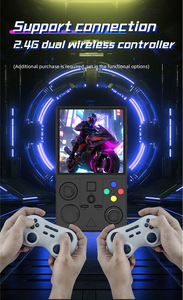 Console de jeu portable Wifi DC40V, écran de 4 pouces, 64G, 15000 jeux intégrés, système Linux Open Source, console portable rétro classique - Product Image 6