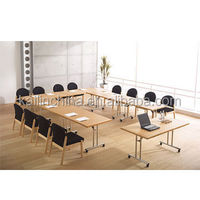 Table de réunion en U de haute qualité, prix usine 2026, design personnalisé, table de conférence, table de négociation, personnalisable