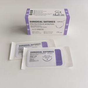 Genel cerrahi cerrahi dikiş iğnesi PDO/POLYDIOXANONE için emilebilir tıbbi sütür cerrahi sütür - Product Image 6