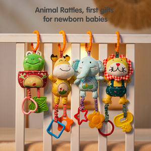 <span class=keywords><strong>Tumama</strong></span> Kids Colorful Soft Infant Sonajero y Mordedor Juguete Peluche Animal Cama Colgando Bebé Sonajeros Juguete - Product Image 2