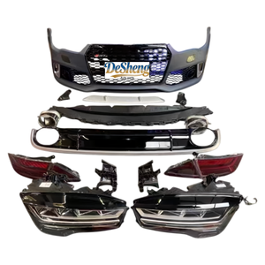 Kit de conversion RS7 pour <span class=keywords><strong>Audi</strong></span> <span class=keywords><strong>A7</strong></span>, S7 : pare-chocs, phares LED Quad-eye Matrix, feux arrière, calandre, spoiler. <span class=keywords><strong>Prix</strong></span> promotionnel. - Product Image 2