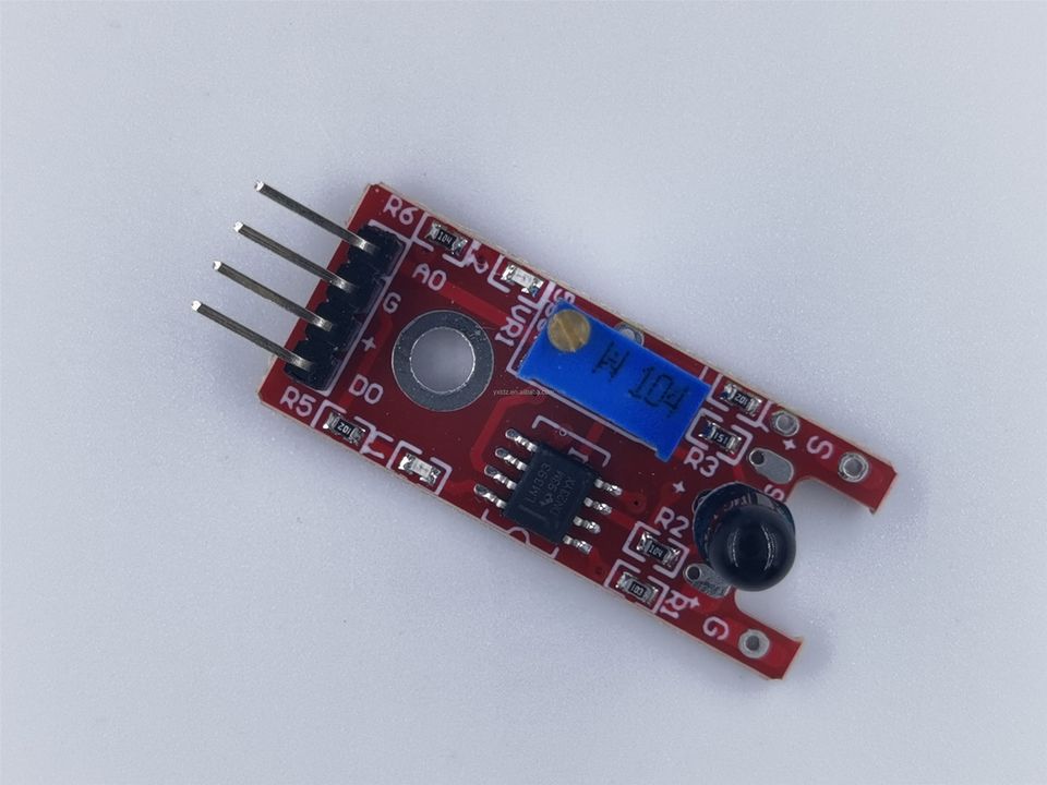 Red Plate Flame Sensor Module KY-026 SUNLEPHANT Flame Sensor Electronic ...