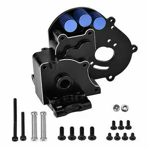 NTFHOBBY Metal Transmission Case Gearbox Upgrade Parts Set per 1/10 RC per Traxxas 2WD Slash Rustler stamede