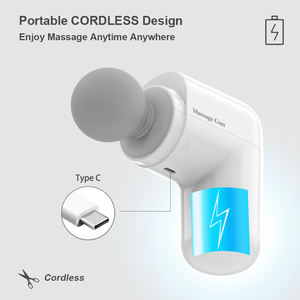 Mini Electric <span class=keywords><strong>Small</strong></span> <span class=keywords><strong>Massage</strong></span> Gun Wiederauf ladbare Deep Tissue <span class=keywords><strong>Vaginal</strong></span> <span class=keywords><strong>Massage</strong></span> gerät 7 Köpfe Handheld Screen Faszien <span class=keywords><strong>massage</strong></span> pistole - Product Image 6