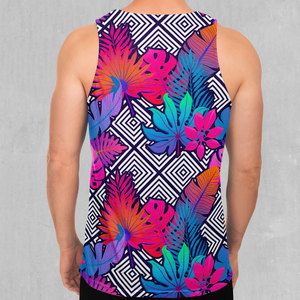 Wholesale Custom Full Sublimation Print Dry Fit Running <b>Singlet</b> <b>Men</b> Marathon Running All-Over Printing Sports Training Tank Top - Product Image 2