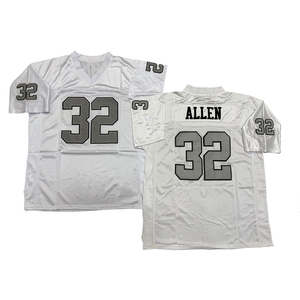 Maglia da Rugby Vintage da Uomo con Cuciture Stile Retrò Marcus Allen Bo Jackson Lester Hayes Ronnie Lott Otis Sistrunk S-3XL Spedizione Veloce - Product Image 2