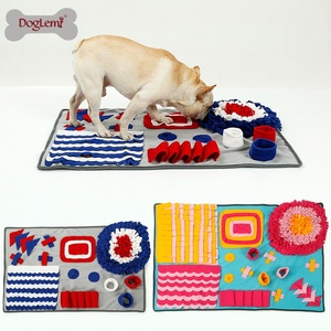 Couverture d'entraînement au travail pour nez de chien à impression moderne de luxe du fabricant Tapis à renifler à alimentation lente Tapis à renifler pour chiens de compagnie - Product Image 2