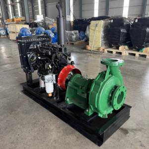Générateur de pompe à eau 60KW pour lutte contre les inondations et la lutte contre les incendies, pompe portable, centrifugeuse personnalisable AJS-60KW, auto-amorçante puissante - Product Image 1