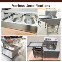 Machine à tempérer et à mouler le chocolat, machine à faire fondre le chocolat, équipement de fabrication de chocolat de petite taille