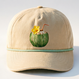 Casquette de golf beige à logo personnalisé imprimé haute définition, casquette de baseball à visière incurvée 5 panneaux, casquette de soleil snapback, casquettes de camionneur pour l'extérieur - Product Image 4