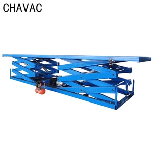 Elevadores de carga de tijera para garaje Plataforma de Mesa Grande Elevador de tijera estacionario hidráulico para automóviles - Product Image 5