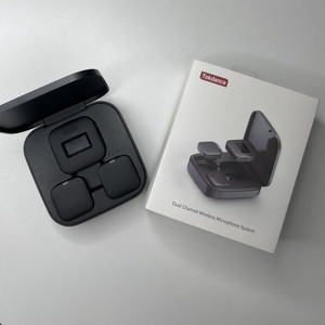 Micrófono Lavalier inalámbrico para iPhone <span class=keywords><strong>Android</strong></span> Plug and Play Micrófono dual Cancelación de ruido Lightning para Vlog TikTok Entrevista - Product Image 4