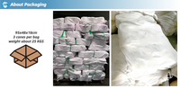 50% coton 50% polyester mélangé extrémité ouverte coton recyclé agrafe filé fil cardé bonne résistance tissage fil à tricoter