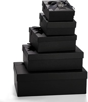 Grande boîte d'emballage personnalisée en papier kraft à fermeture ruban pour robes de mariée parfums bijoux bougies-Boîtes cadeaux pliantes à plat avec logo