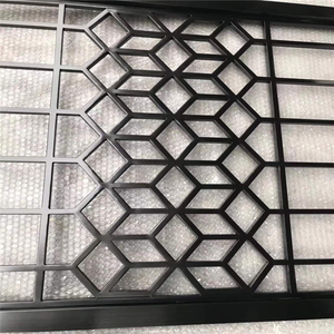 Thép Không Gỉ Màn Hình Panels Khách Sạn Kim Loại Màn Hình Phòng Khách Divider Phân Vùng - Product Image 5